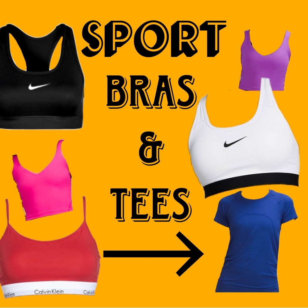 Sport Bras and Tees